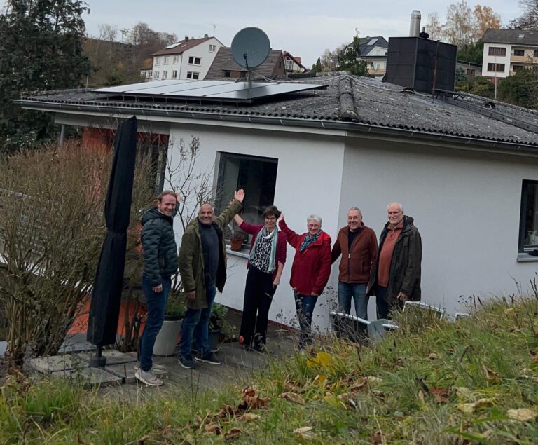 Die Stadt Waldeck fördert private Photovoltaik-Anlagen